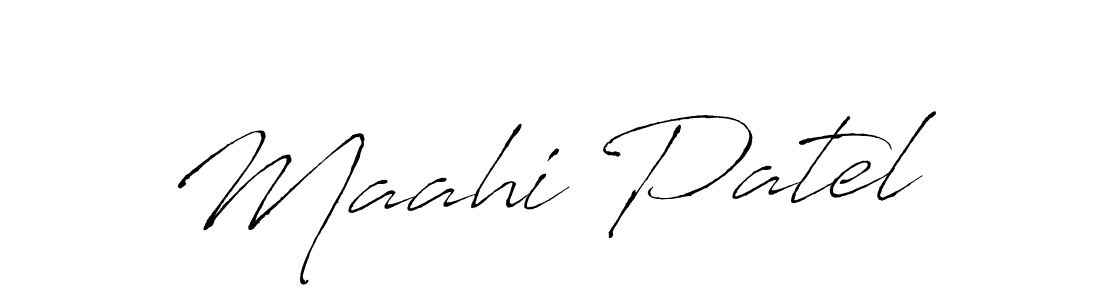 This is the best signature style for the Maahi Patel name. Also you like these signature font (Antro_Vectra). Mix name signature. Maahi Patel signature style 6 images and pictures png