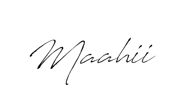 You should practise on your own different ways (Antro_Vectra) to write your name (Maahii) in signature. don't let someone else do it for you. Maahii signature style 6 images and pictures png