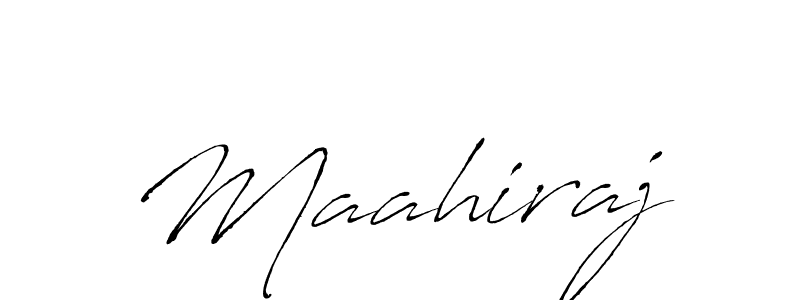 Design your own signature with our free online signature maker. With this signature software, you can create a handwritten (Antro_Vectra) signature for name Maahiraj. Maahiraj signature style 6 images and pictures png