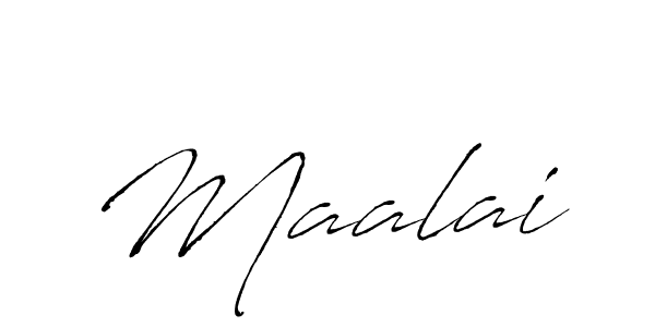 The best way (Antro_Vectra) to make a short signature is to pick only two or three words in your name. The name Maalai include a total of six letters. For converting this name. Maalai signature style 6 images and pictures png