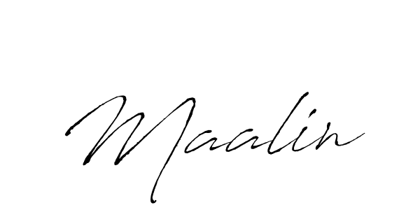 Best and Professional Signature Style for Maalin. Antro_Vectra Best Signature Style Collection. Maalin signature style 6 images and pictures png