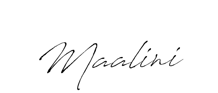 if you are searching for the best signature style for your name Maalini. so please give up your signature search. here we have designed multiple signature styles  using Antro_Vectra. Maalini signature style 6 images and pictures png