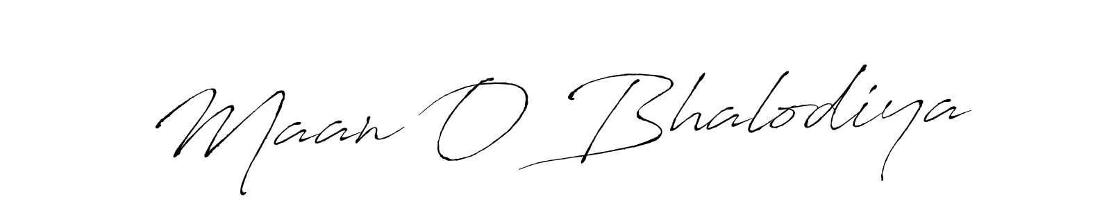 Antro_Vectra is a professional signature style that is perfect for those who want to add a touch of class to their signature. It is also a great choice for those who want to make their signature more unique. Get Maan O Bhalodiya name to fancy signature for free. Maan O Bhalodiya signature style 6 images and pictures png