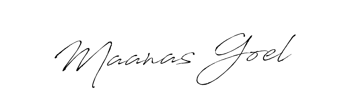 Also You can easily find your signature by using the search form. We will create Maanas Goel name handwritten signature images for you free of cost using Antro_Vectra sign style. Maanas Goel signature style 6 images and pictures png