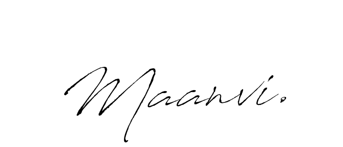 Make a beautiful signature design for name Maanvi.. Use this online signature maker to create a handwritten signature for free. Maanvi. signature style 6 images and pictures png