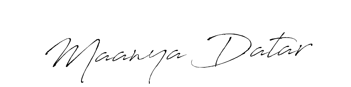 if you are searching for the best signature style for your name Maanya Datar. so please give up your signature search. here we have designed multiple signature styles  using Antro_Vectra. Maanya Datar signature style 6 images and pictures png