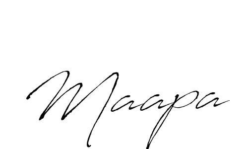 How to make Maapa signature? Antro_Vectra is a professional autograph style. Create handwritten signature for Maapa name. Maapa signature style 6 images and pictures png