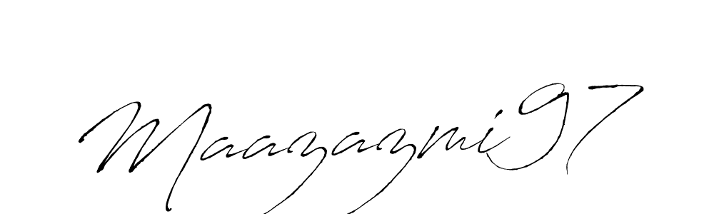 Also You can easily find your signature by using the search form. We will create Maazazmi97 name handwritten signature images for you free of cost using Antro_Vectra sign style. Maazazmi97 signature style 6 images and pictures png