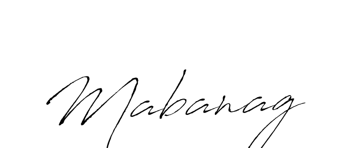 How to make Mabanag name signature. Use Antro_Vectra style for creating short signs online. This is the latest handwritten sign. Mabanag signature style 6 images and pictures png