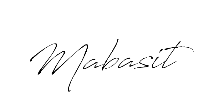 The best way (Antro_Vectra) to make a short signature is to pick only two or three words in your name. The name Mabasit include a total of six letters. For converting this name. Mabasit signature style 6 images and pictures png