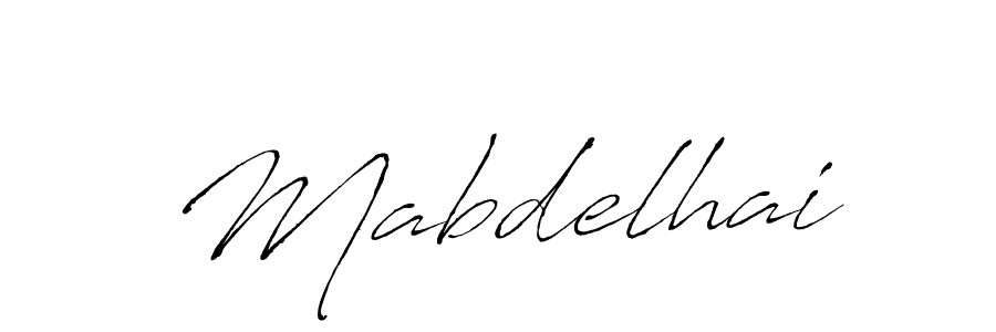 Also You can easily find your signature by using the search form. We will create Mabdelhai name handwritten signature images for you free of cost using Antro_Vectra sign style. Mabdelhai signature style 6 images and pictures png