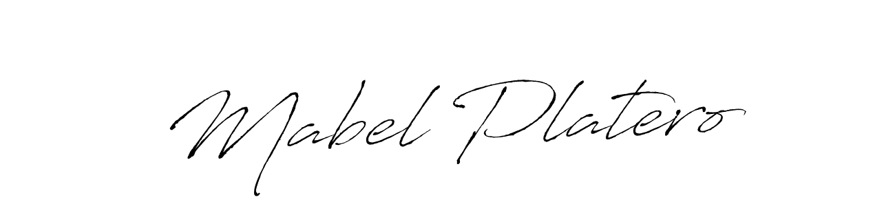 Also we have Mabel Platero name is the best signature style. Create professional handwritten signature collection using Antro_Vectra autograph style. Mabel Platero signature style 6 images and pictures png