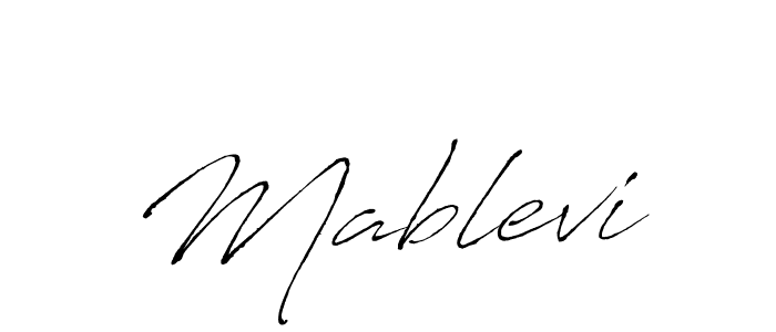 The best way (Antro_Vectra) to make a short signature is to pick only two or three words in your name. The name Mablevi include a total of six letters. For converting this name. Mablevi signature style 6 images and pictures png