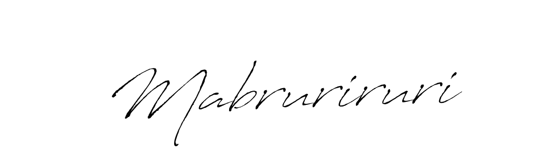 Make a beautiful signature design for name Mabruriruri. With this signature (Antro_Vectra) style, you can create a handwritten signature for free. Mabruriruri signature style 6 images and pictures png