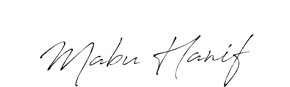 Make a beautiful signature design for name Mabu Hanif. Use this online signature maker to create a handwritten signature for free. Mabu Hanif signature style 6 images and pictures png