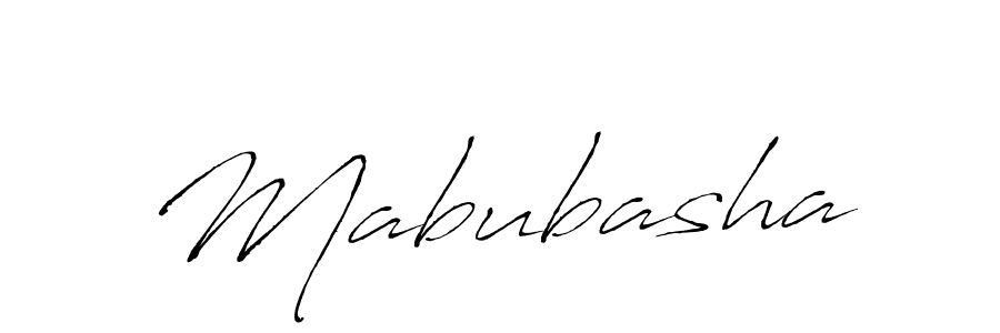 Design your own signature with our free online signature maker. With this signature software, you can create a handwritten (Antro_Vectra) signature for name Mabubasha. Mabubasha signature style 6 images and pictures png