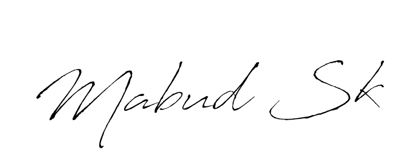 Use a signature maker to create a handwritten signature online. With this signature software, you can design (Antro_Vectra) your own signature for name Mabud Sk. Mabud Sk signature style 6 images and pictures png