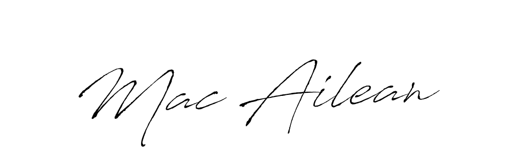 How to make Mac Ailean signature? Antro_Vectra is a professional autograph style. Create handwritten signature for Mac Ailean name. Mac Ailean signature style 6 images and pictures png