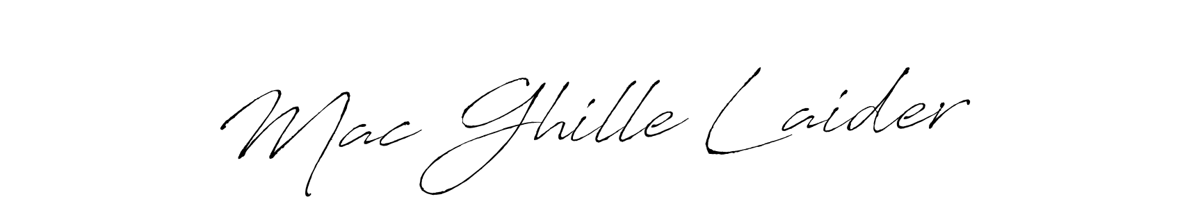 You can use this online signature creator to create a handwritten signature for the name Mac Ghille Laider. This is the best online autograph maker. Mac Ghille Laider signature style 6 images and pictures png