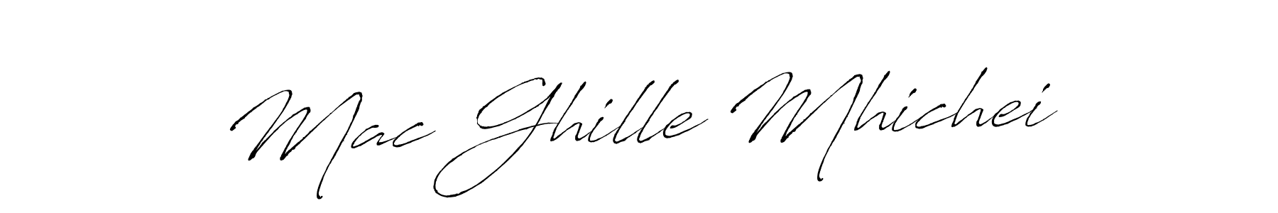 Antro_Vectra is a professional signature style that is perfect for those who want to add a touch of class to their signature. It is also a great choice for those who want to make their signature more unique. Get Mac Ghille Mhichei name to fancy signature for free. Mac Ghille Mhichei signature style 6 images and pictures png