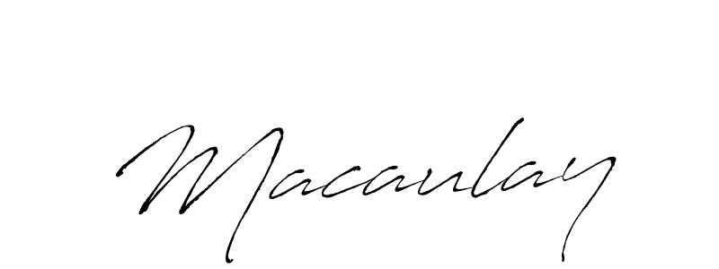 Design your own signature with our free online signature maker. With this signature software, you can create a handwritten (Antro_Vectra) signature for name Macaulay. Macaulay signature style 6 images and pictures png