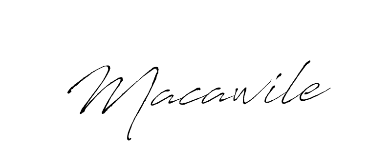 Also we have Macawile name is the best signature style. Create professional handwritten signature collection using Antro_Vectra autograph style. Macawile signature style 6 images and pictures png