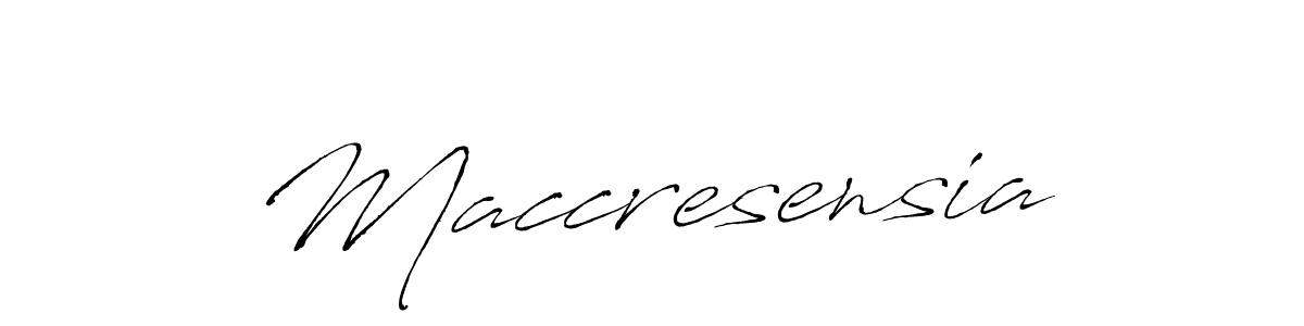 How to Draw Maccresensia signature style? Antro_Vectra is a latest design signature styles for name Maccresensia. Maccresensia signature style 6 images and pictures png