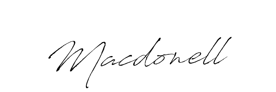 Macdonell stylish signature style. Best Handwritten Sign (Antro_Vectra) for my name. Handwritten Signature Collection Ideas for my name Macdonell. Macdonell signature style 6 images and pictures png