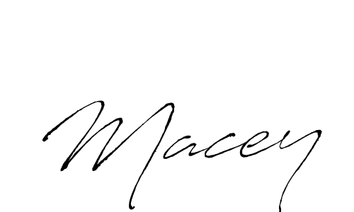 Use a signature maker to create a handwritten signature online. With this signature software, you can design (Antro_Vectra) your own signature for name Macey. Macey signature style 6 images and pictures png