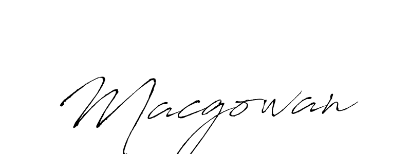 You should practise on your own different ways (Antro_Vectra) to write your name (Macgowan) in signature. don't let someone else do it for you. Macgowan signature style 6 images and pictures png