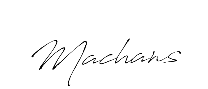 The best way (Antro_Vectra) to make a short signature is to pick only two or three words in your name. The name Machans include a total of six letters. For converting this name. Machans signature style 6 images and pictures png