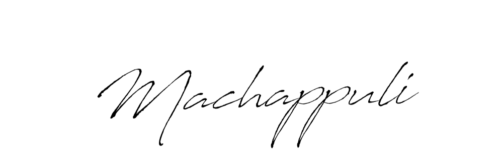 Make a beautiful signature design for name Machappuli. Use this online signature maker to create a handwritten signature for free. Machappuli signature style 6 images and pictures png