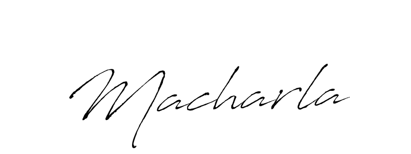 The best way (Antro_Vectra) to make a short signature is to pick only two or three words in your name. The name Macharla include a total of six letters. For converting this name. Macharla signature style 6 images and pictures png