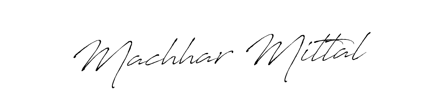 Make a beautiful signature design for name Machhar Mittal. Use this online signature maker to create a handwritten signature for free. Machhar Mittal signature style 6 images and pictures png