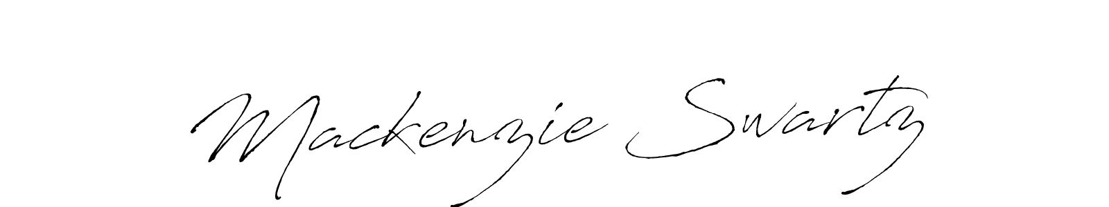 Make a beautiful signature design for name Mackenzie Swartz. With this signature (Antro_Vectra) style, you can create a handwritten signature for free. Mackenzie Swartz signature style 6 images and pictures png