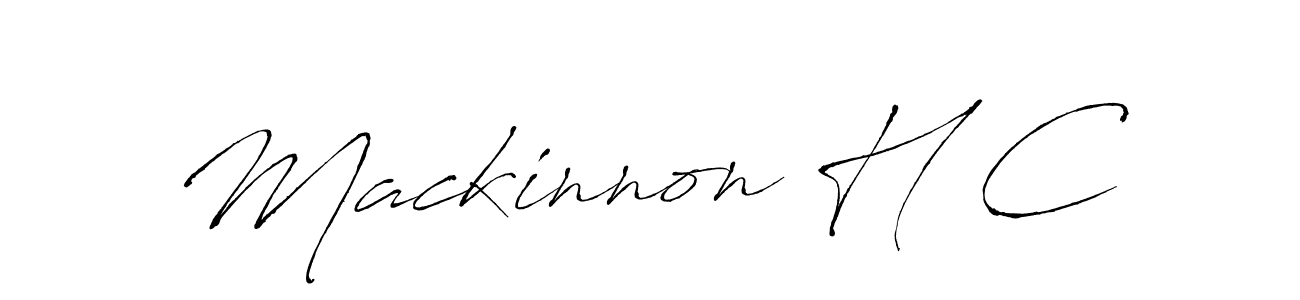 Antro_Vectra is a professional signature style that is perfect for those who want to add a touch of class to their signature. It is also a great choice for those who want to make their signature more unique. Get Mackinnon H C name to fancy signature for free. Mackinnon H C signature style 6 images and pictures png
