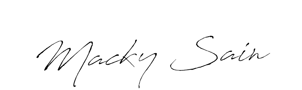 See photos of Macky Sain official signature by Spectra . Check more albums & portfolios. Read reviews & check more about Antro_Vectra font. Macky Sain signature style 6 images and pictures png