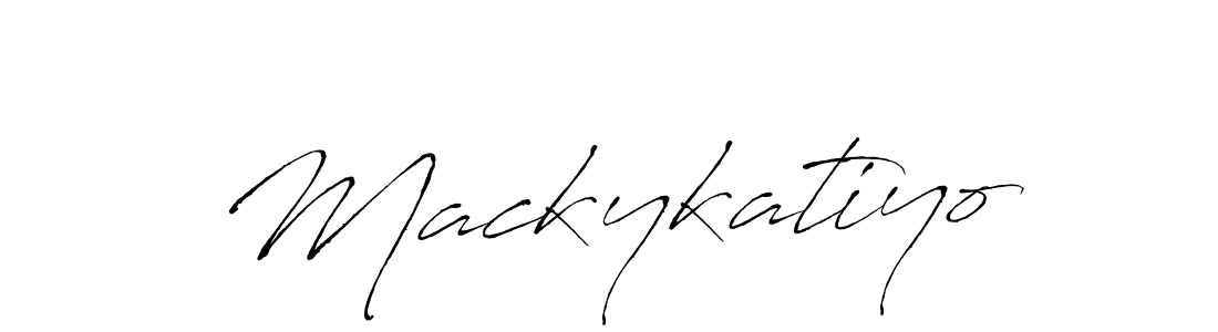 Mackykatiyo stylish signature style. Best Handwritten Sign (Antro_Vectra) for my name. Handwritten Signature Collection Ideas for my name Mackykatiyo. Mackykatiyo signature style 6 images and pictures png