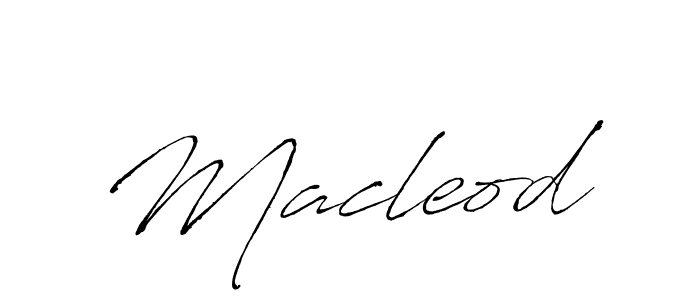 How to make Macleod signature? Antro_Vectra is a professional autograph style. Create handwritten signature for Macleod name. Macleod signature style 6 images and pictures png