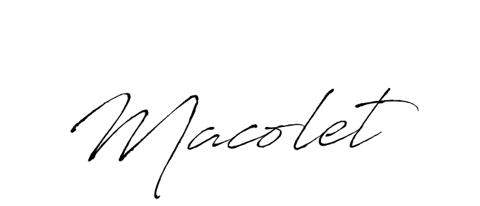 How to make Macolet name signature. Use Antro_Vectra style for creating short signs online. This is the latest handwritten sign. Macolet signature style 6 images and pictures png