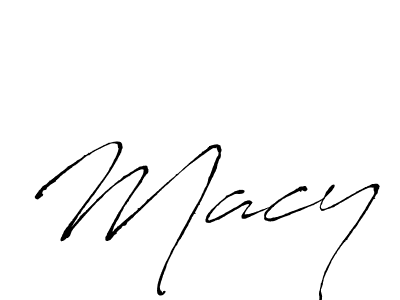 Use a signature maker to create a handwritten signature online. With this signature software, you can design (Antro_Vectra) your own signature for name Macy. Macy signature style 6 images and pictures png