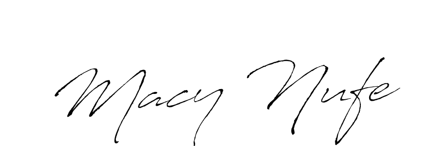 The best way (Antro_Vectra) to make a short signature is to pick only two or three words in your name. The name Macy Nufe include a total of six letters. For converting this name. Macy Nufe signature style 6 images and pictures png