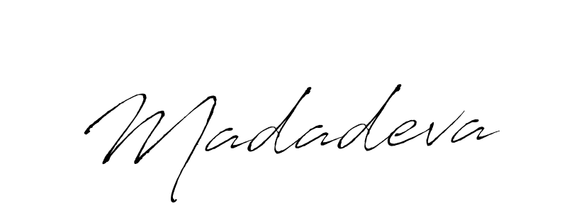 Antro_Vectra is a professional signature style that is perfect for those who want to add a touch of class to their signature. It is also a great choice for those who want to make their signature more unique. Get Madadeva name to fancy signature for free. Madadeva signature style 6 images and pictures png