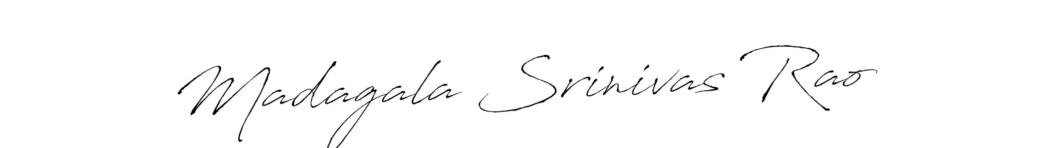 Similarly Antro_Vectra is the best handwritten signature design. Signature creator online .You can use it as an online autograph creator for name Madagala Srinivas Rao. Madagala Srinivas Rao signature style 6 images and pictures png