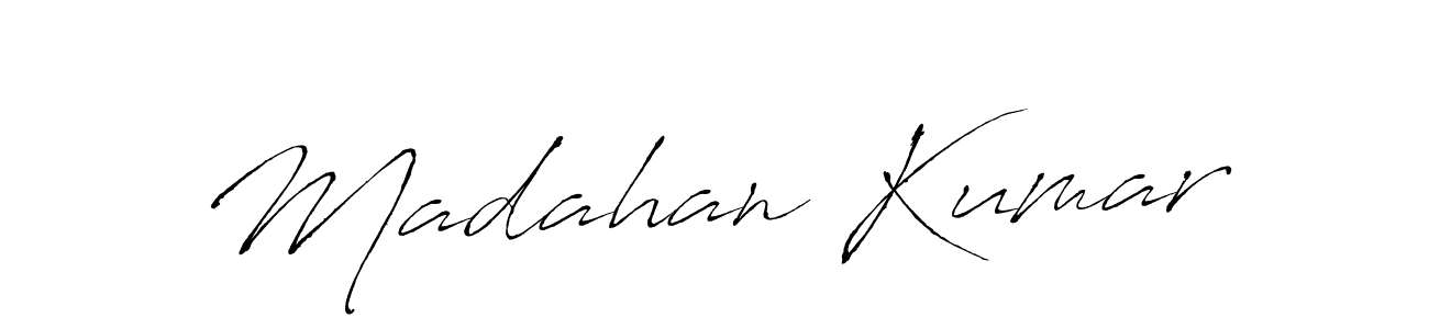 Use a signature maker to create a handwritten signature online. With this signature software, you can design (Antro_Vectra) your own signature for name Madahan Kumar. Madahan Kumar signature style 6 images and pictures png