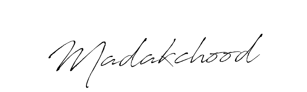 How to make Madakchood signature? Antro_Vectra is a professional autograph style. Create handwritten signature for Madakchood name. Madakchood signature style 6 images and pictures png