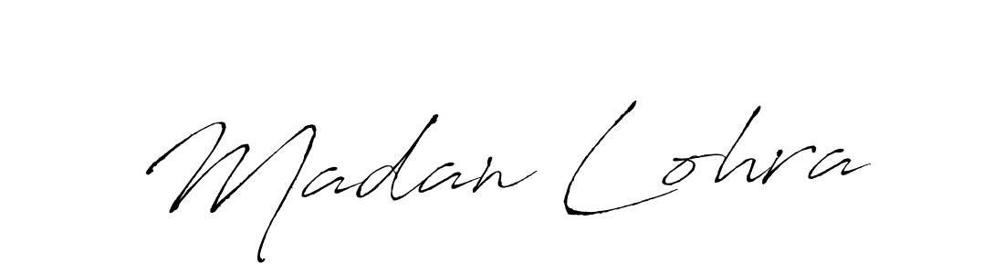 You should practise on your own different ways (Antro_Vectra) to write your name (Madan Lohra) in signature. don't let someone else do it for you. Madan Lohra signature style 6 images and pictures png