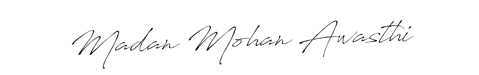 Once you've used our free online signature maker to create your best signature Antro_Vectra style, it's time to enjoy all of the benefits that Madan Mohan Awasthi name signing documents. Madan Mohan Awasthi signature style 6 images and pictures png