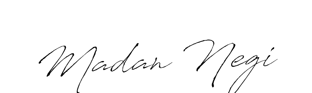 How to make Madan Negi signature? Antro_Vectra is a professional autograph style. Create handwritten signature for Madan Negi name. Madan Negi signature style 6 images and pictures png