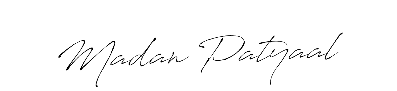 Also You can easily find your signature by using the search form. We will create Madan Patyaal name handwritten signature images for you free of cost using Antro_Vectra sign style. Madan Patyaal signature style 6 images and pictures png